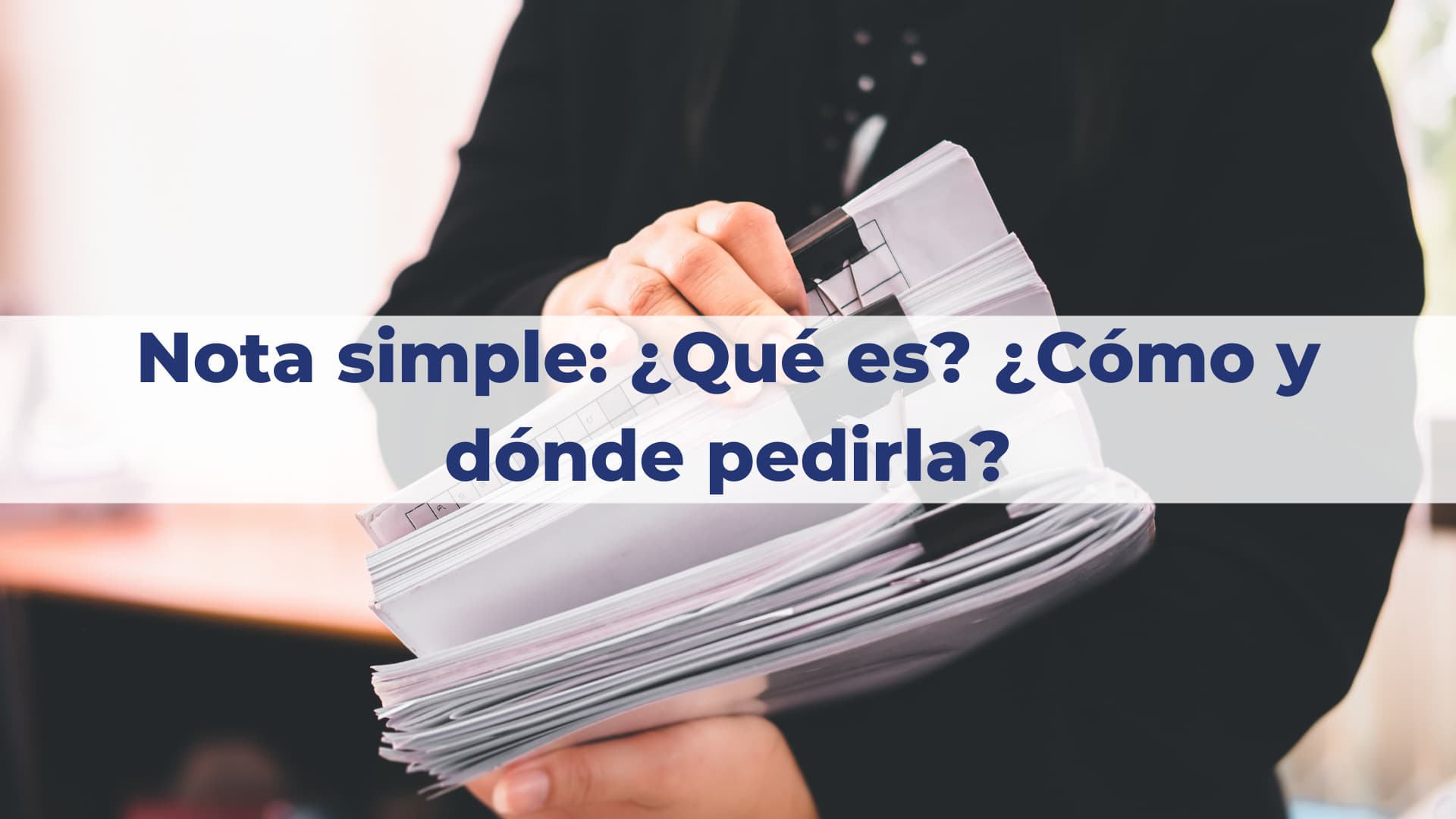 ¿Qué es una Nota Simple? FV Broker Inmobiliario recomienda solicitar este documento para conocer todos los detalles de la vivienda.